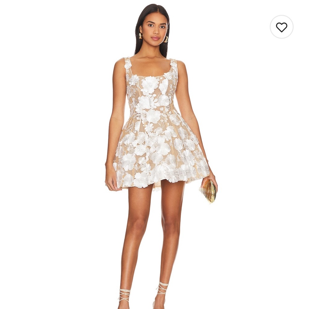 Bronx and Banco white dress